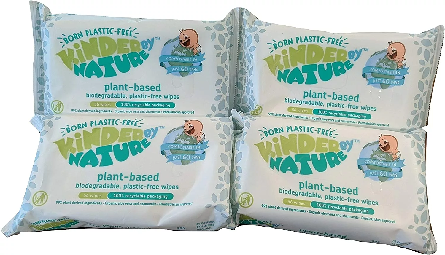 Jackson Reece Kinder by Nature Baby Wipes