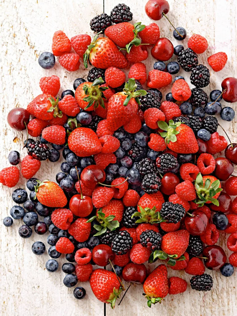 berries vegan prebiotic foods 
