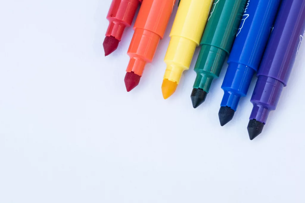 Understanding the vegan aspects of Crayola markers.