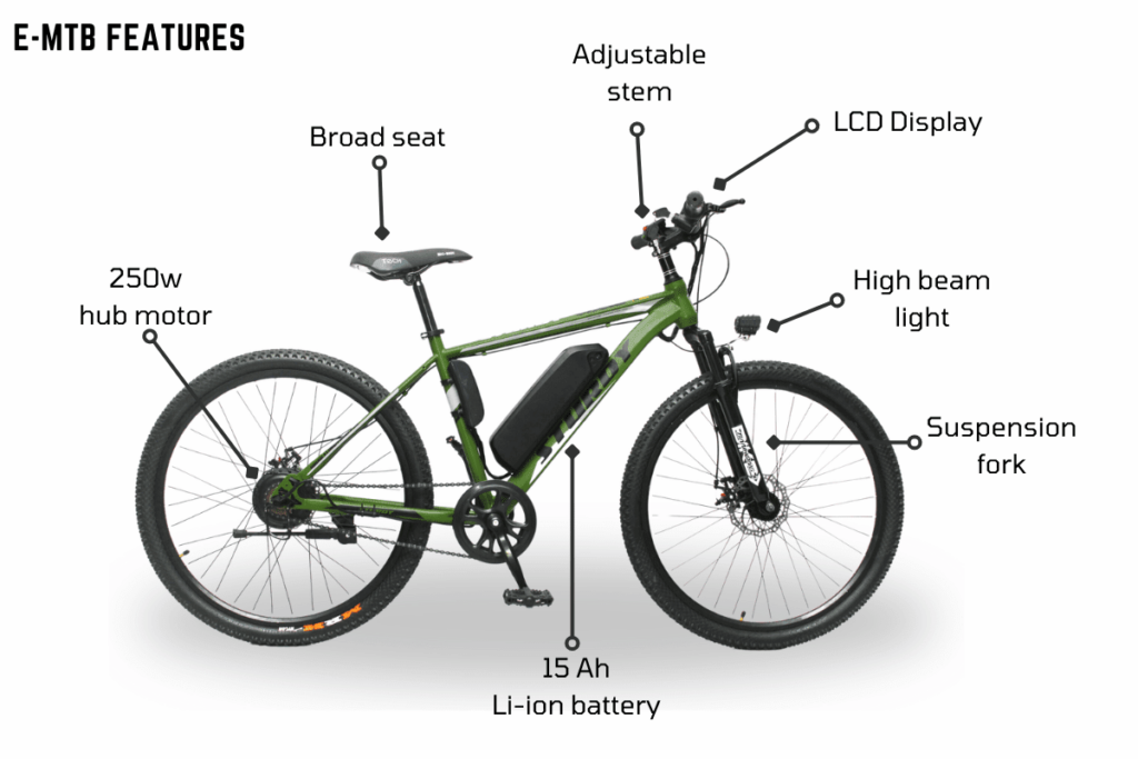 Electric Mountain Bike Features