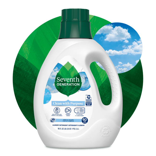 Seventh Generation Liquid Laundry Detergent - Free & Clear