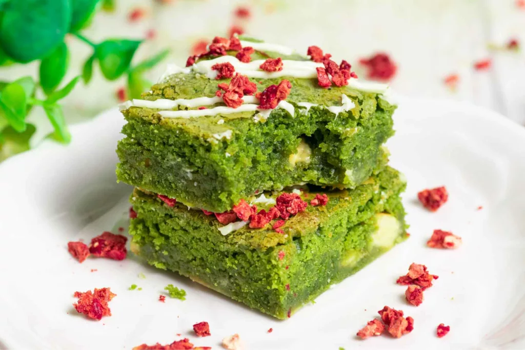 The Essence of Matcha in Brownies
