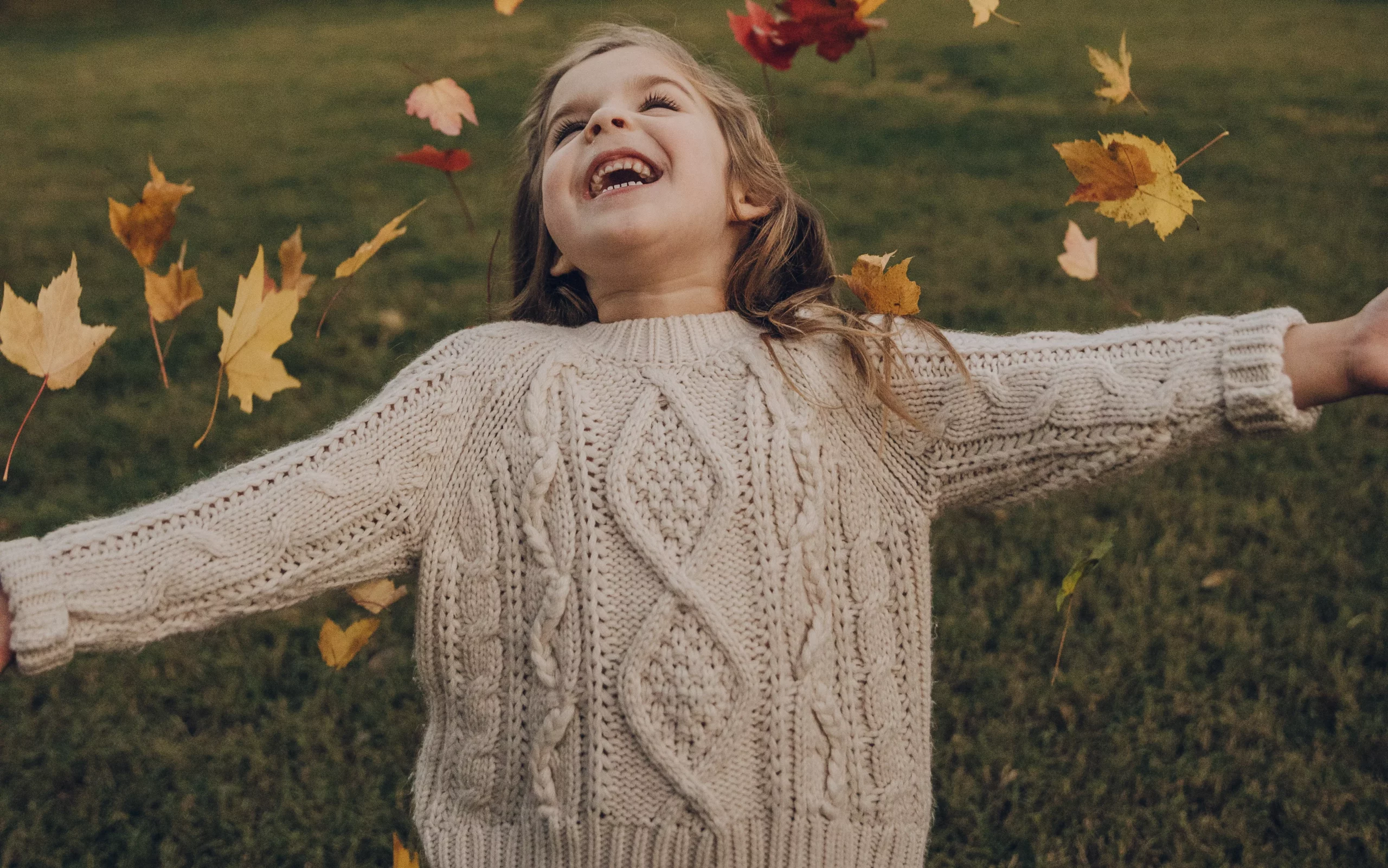 Girls Sweater, made from 100% Organic Italian Cotton – Firebird
