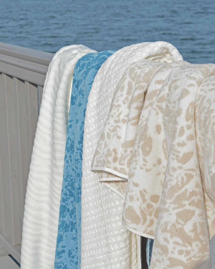 Affina Sea Marble 3-Pc Organic Bath Towel Set