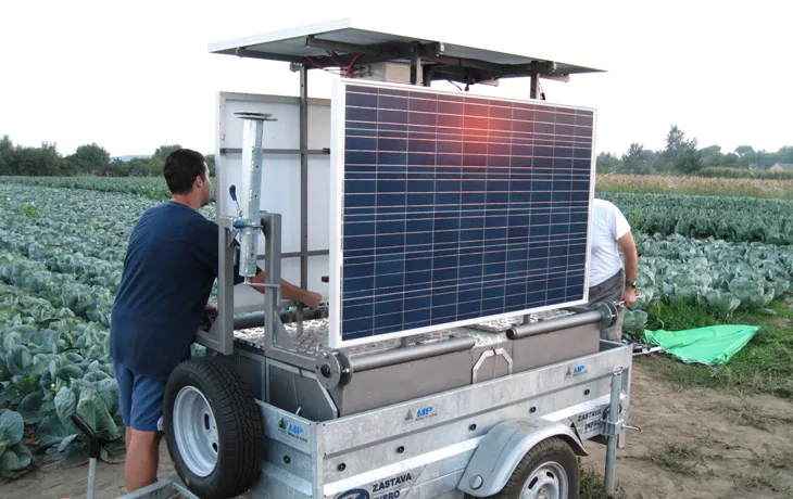 Solar powered generator
