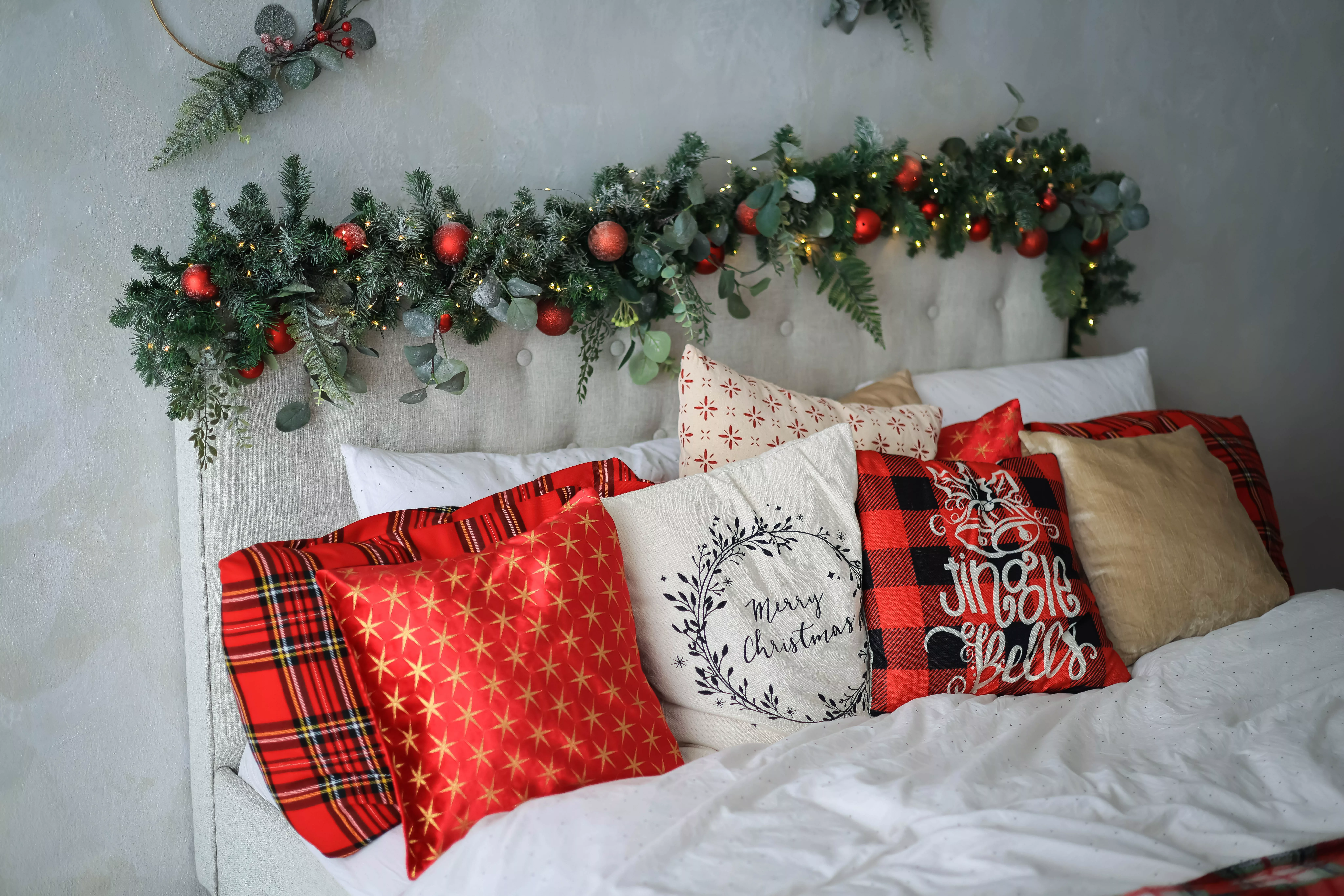 Create Easy DIY Christmas Pillow Covers in 10 Minutes
