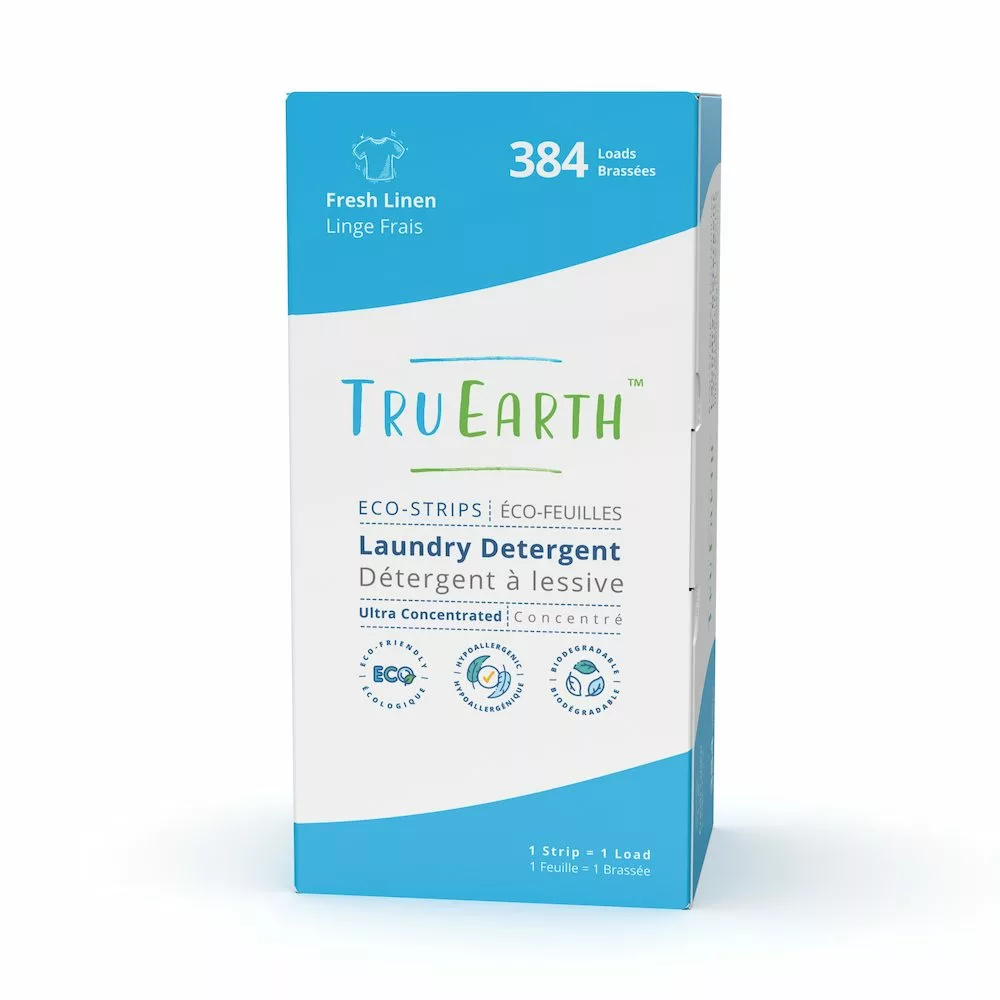 Long-term review of Tru Earth Eco-Strips in laundry care