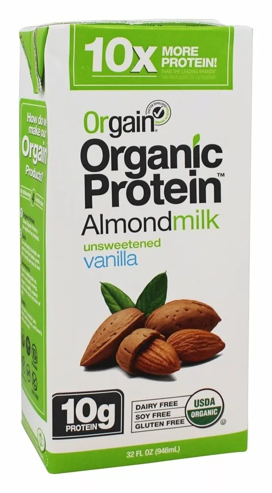 Orgain - Organic Protein Almondmilk Unsweetened Vanilla