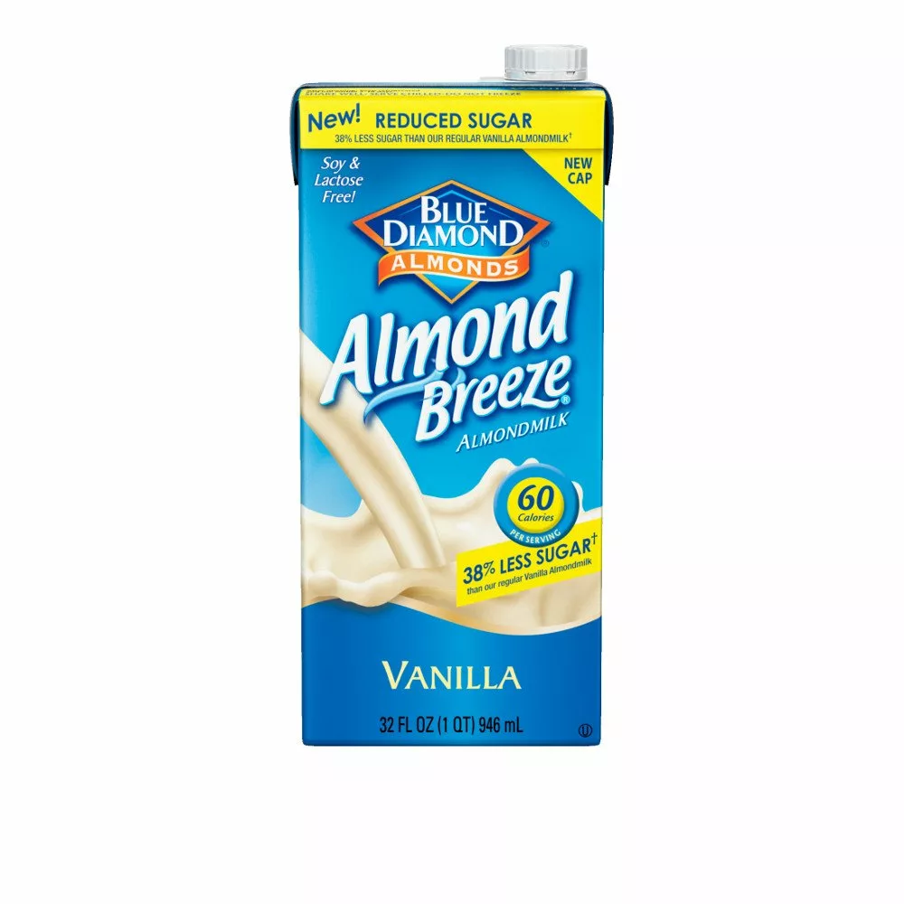 Blue Diamond Almonds Breeze Dairy Free Almondmilk, Vanilla
