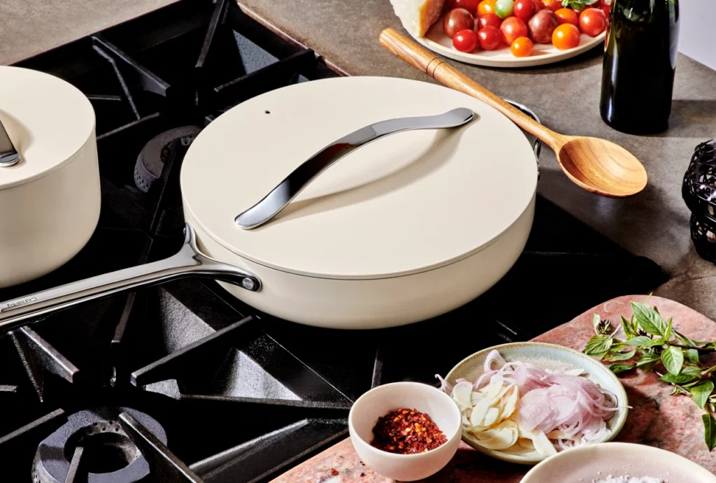 Caraway cookware for modern kitchens