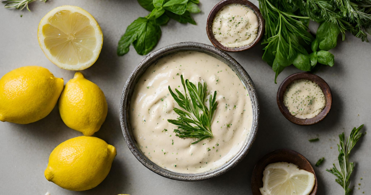 Lemon Herb Tahini: Make It At Home In 7 Simple Steps